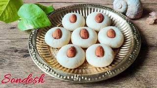 Easy amp Instant Bengali Sondesh recipe पनीर से संदेश बनाने का आसान तरीका Shondesh Recipe [upl. by Kelcey]