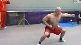 Strongman Champion Long Wu 龍武 Baji Quan 八極拳 Practice [upl. by Trah461]