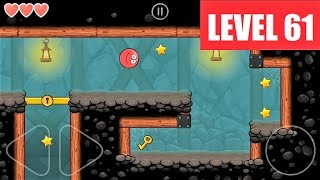 Red Ball 4 level 61 Walkthrough  Playthrough video [upl. by Dduj150]