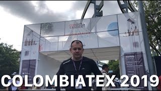 Visitamos la feria  Máquinas Confección  Colombiatex 2019  Profe Suescún  4k [upl. by Gustaf]