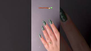 Easy NailArt Design For Mehndi💚 without tool✨💅shorts nailart nails naildesign youtubeshorts [upl. by Anisirhc]