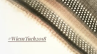 WiesnTuch2018 stricken  Tutorial with subs [upl. by Atinehc464]