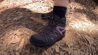 REVIEW Salomon Daintree womens mid GTX hiking boot [upl. by Steinberg360]