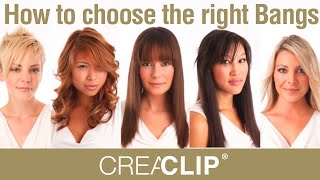 How to choose the right Bangs for your face shape [upl. by Atilegna]