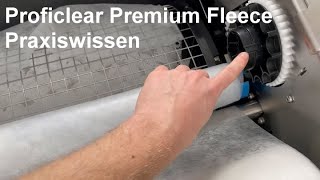 Teichfilter Proficlear Premium Fleece für Koiteiche und Schwimmteiche Funktion Wartung Reinigung [upl. by Corine]