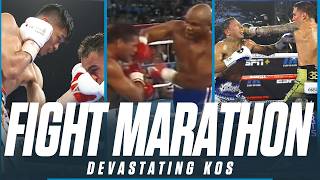 The Most Devastating Knockouts Of All Time  FIGHT MARATHON [upl. by Nivek]