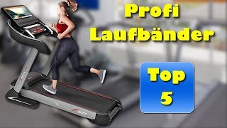 Die 5 besten Profi Laufbänder 2021  Top 5 Profi Laufbänder [upl. by Htebzil892]