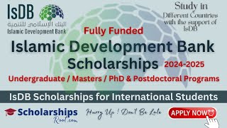 IsDB and Turkiye Burslari Joint Scholarships 2021  Apply Procedure  who are eligible [upl. by Paddy]