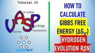 How to calculate Gibbs free energy for hydrogen evolution reaction  HER [upl. by Corene530]