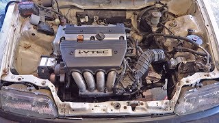 HOW TO K SWAP YOUR EF PT2  PARTS LIST  BAY PREP [upl. by Yslehc]