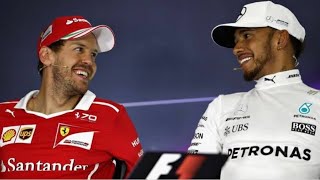 Lewis Hamilton and Sebastian Vettel being hilarious and mocking other drivers [upl. by Sharma]