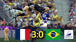 1998 World Cup Final Brazil vs France [upl. by Silvano810]