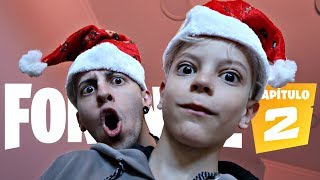 EL DUO NAVIDEÑO ROMPIENDO EN FORTNITE  Robleis [upl. by Wilmar]