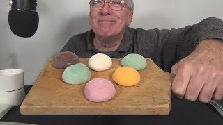 ASMR Eating Mochi Ice Cream for the first time [upl. by Kate]