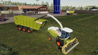 Geiselsberg 22  Harvest Silage Bales  Farming Simulator 19 Timelapse  FS19 Timelapse [upl. by Amann]