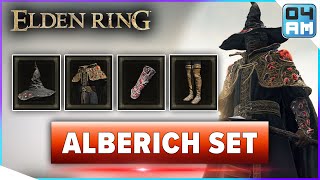 Elden Ring EPIC CASTER SET How To Get The Full Alberich Armor Set [upl. by Enelegna305]