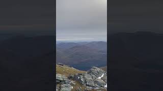 Summit of Beinn Narnain🏔️ number 109🏴󠁧󠁢󠁳󠁣󠁴󠁿 munrobagging hiking scotland selfcare [upl. by Anuayek101]