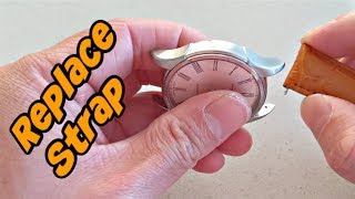 How to Replace Watch Strap [upl. by Margaux]