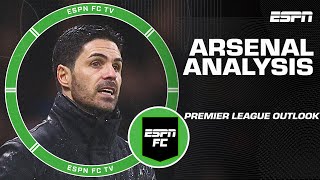 Discussing Arsenals title odds in the Premier League  ESPN FC [upl. by Refinnaj]