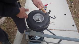 How to remove the dolly tire [upl. by Eeloj866]