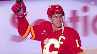 Calgary Flames 202425 Player Introductions [upl. by Ynttirb]