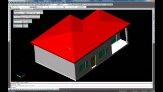 progeCAD Tutorial Architectural Design with EasyArch 3D 3 [upl. by Remled]