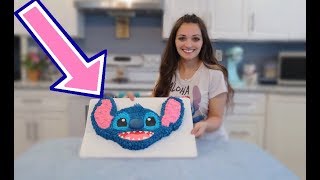 STITCH CAKE  Disney Lilo and Stitch  Frenchies Bakery [upl. by Pebrook]