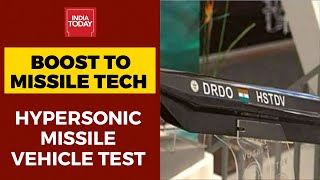 Massive Boost In Indias Strength As DRDO Tests Hypersonic Technology Demonstrator Vehicle [upl. by Torrin404]