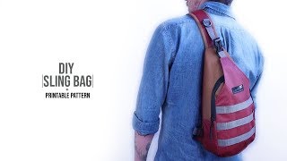 DIY Sling Bag [upl. by Dowzall]