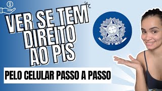 Como Ver se eu Tenho Direito ao PIS [upl. by Enaira]