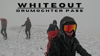 WHITEOUT in the Drumochter Pass  Winter Hiking Scotland [upl. by Alle]