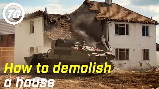 How to Demolish a House  Top Gear  BBC [upl. by Lednahs]