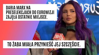 Daria Marx na preselekcjach do Eurowizji zajęła ostatnie miejsce [upl. by Thom170]