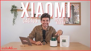 LÁMPARA XIAOMI CACTUS ANTIMOSQUITOS KILLER  El mejor repelente de mosquitos  EsdeAlicom [upl. by Presley]