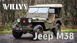 1952 Willys Jeep M38 [upl. by Thorma]