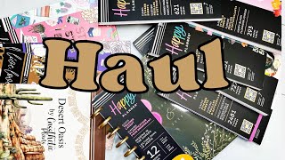 Happy Planner  Live Love Posh  Casthetic Plans  Haul   Unboxing and Flip Throughs [upl. by Aek185]