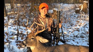 Big Michigan Buck with a 350 Legend [upl. by Kenwrick841]