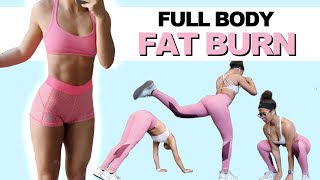 20 MIN FULL BODY HIIT FAT BURN BURNS 500 Calories  NO EQUIPMENT [upl. by Airebma]