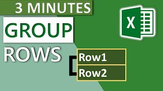 Excel Group Rows and Sum Automatically  3 methods 2020 [upl. by Gilles]