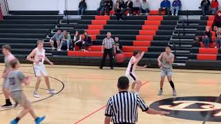 Jake Overbay 2022 Sophomore High School Highlights Lincoln CA Zebras [upl. by Asirral997]