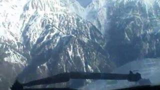 PIA Fokker F27 Landing at Chitral Airport [upl. by Yreffoeg60]