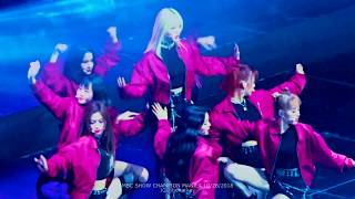 181028 Weki Meki I Dont Like your Girlfriend MBC Show Champion Fancam [upl. by Itirp467]