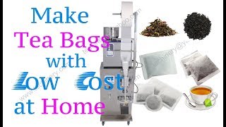 tea bag packing machine automatic and low cost for small business [upl. by Huan]