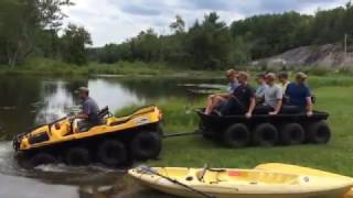 SILLS ARGO AMPHIBIOUS ARGO 8X8 TRAILER 2of4 [upl. by Joel282]