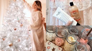 Cozy week in my life Holiday Morning amp Night Routines Gabmas vlog 5 [upl. by Kaylyn]