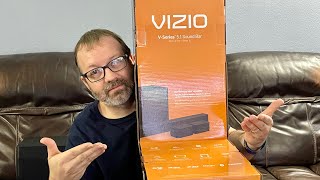 Vizio VSeries 51 Sound Bar Unboxing [upl. by Anwahs]