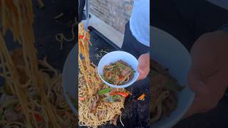 Beef Lo Mein shorts recipe food cooking [upl. by Anirtap]