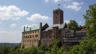 Visit Castle Wartburg In Eisenach Thuringia [upl. by Eenhpad]