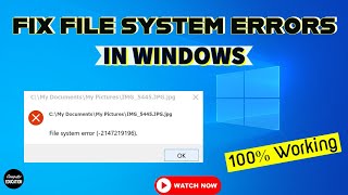 How to Fix  The System cannot find the file specified in Windows 10Windows 11 [upl. by Storfer]