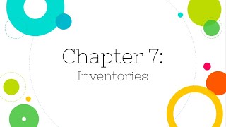 Financial Accounting Chapter 7 Inventories [upl. by Michelsen]